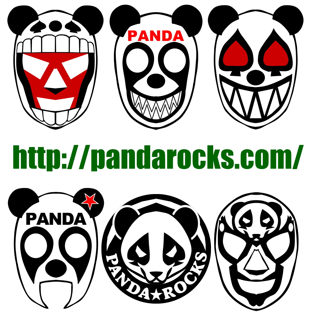 ROCK'N ROLL 覆面メーカー PANDA☆ROCKS